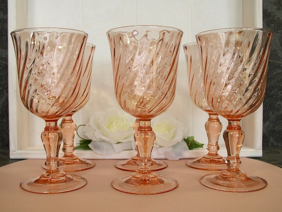Bohemian - Bicchieri da champagne (6) - Art Nouveau