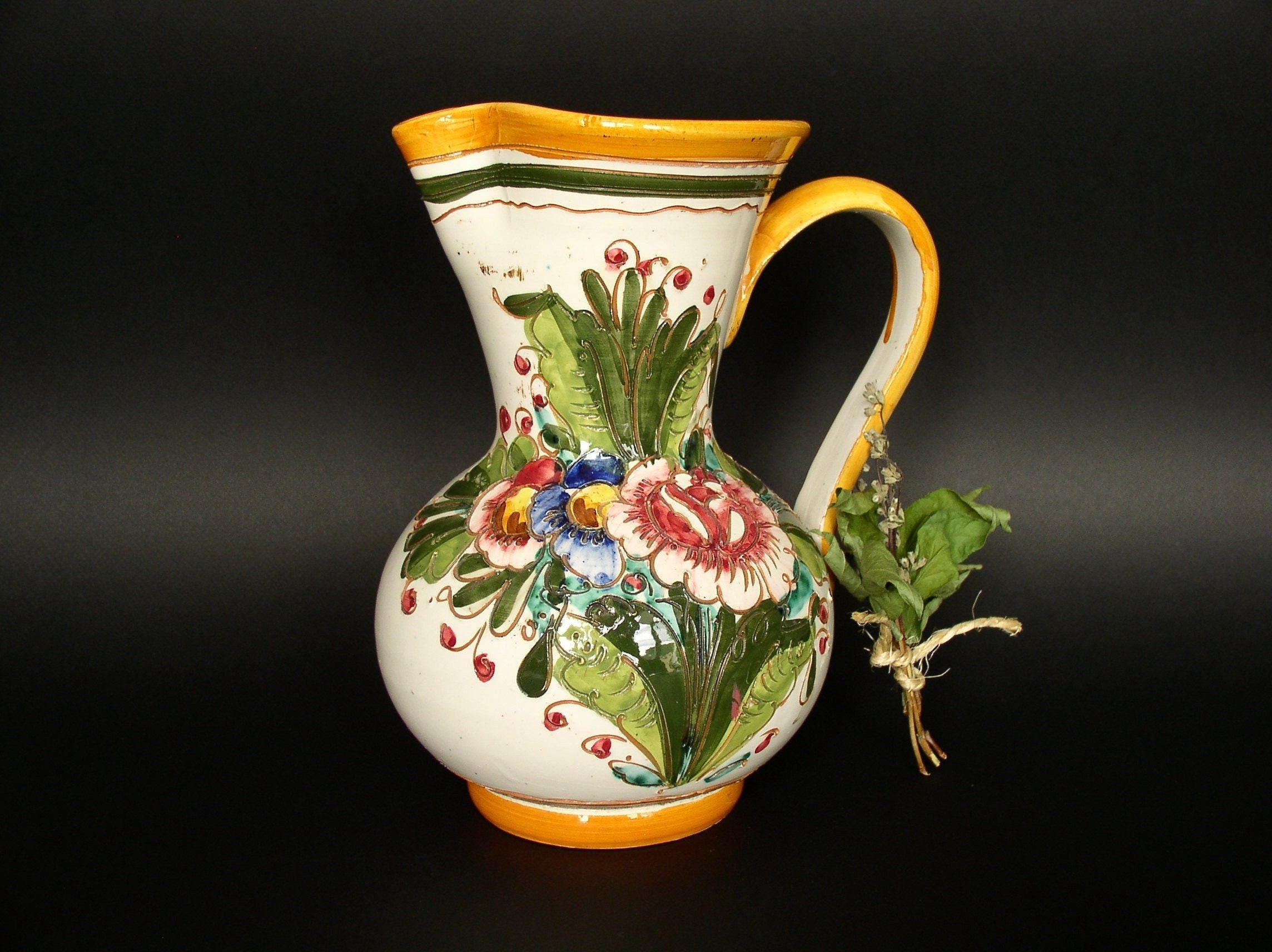 Deruta italian vase - Etsy 日本