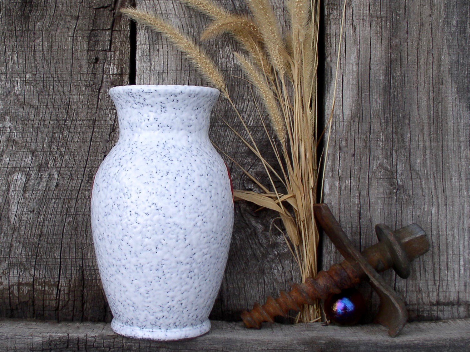 made in italy 花瓶 vtg handpainted marked made in italy & numbered floral vase 8x5