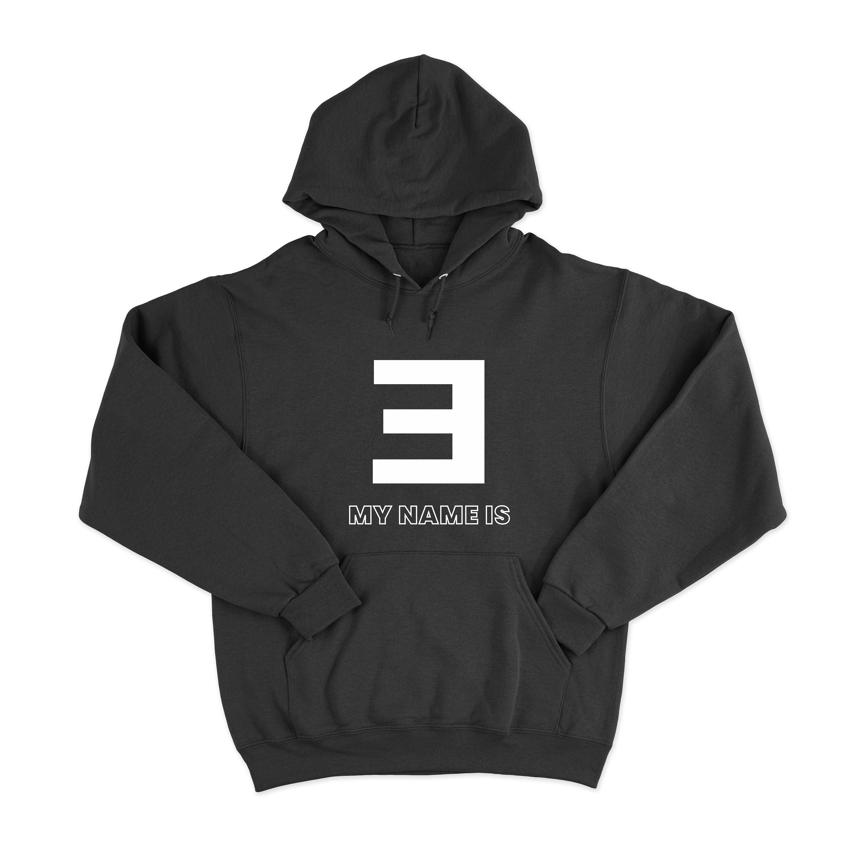 Discover Eminem Logo My Name Is Hoodie Pullover
