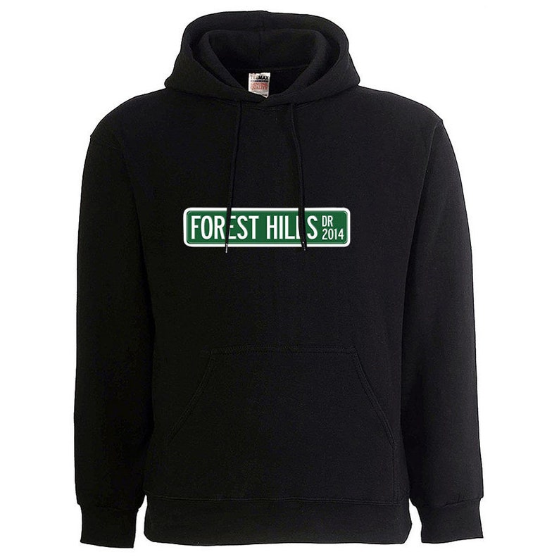 J Cole Forest Hills Drive Pullover Hoodie Sweatshirt - Etsy