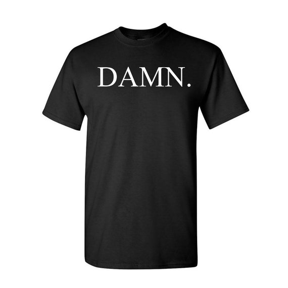 Mens Kendrick Lamar Damn Album Logo Short Sleeve T-shirt | Etsy