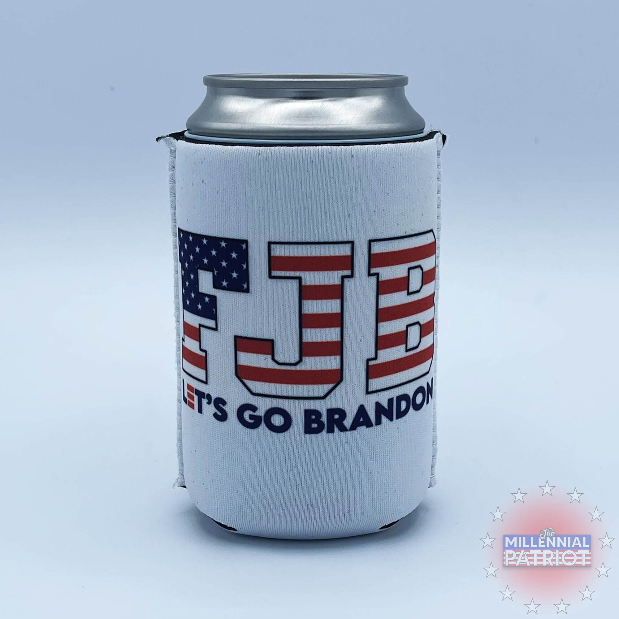 Etched US Flag Insulated Metal Koozie 3-in-1 Can Cooler Patriot American  Fits Cans, Regular and Tall, Also Glass Bottles 