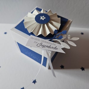 Jugendweihe Geschenk Junge, Geldgeschenk Jugendweihe, Explosionsbox Jugendweihe