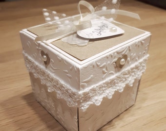 Wedding money gift, explosion box wedding gift, wedding money gift, personalized gift for the bride and groom