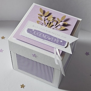 Youth consecration gift for girls, money gift for youth consecration, explosion box youth consecration