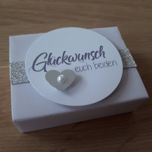 Geldgeschenk Silberhochzeit, Silberhochzeit Grüße, Explosionsbox Silberhochzeit, Geschenk zur Silberhochzeit Bild 4