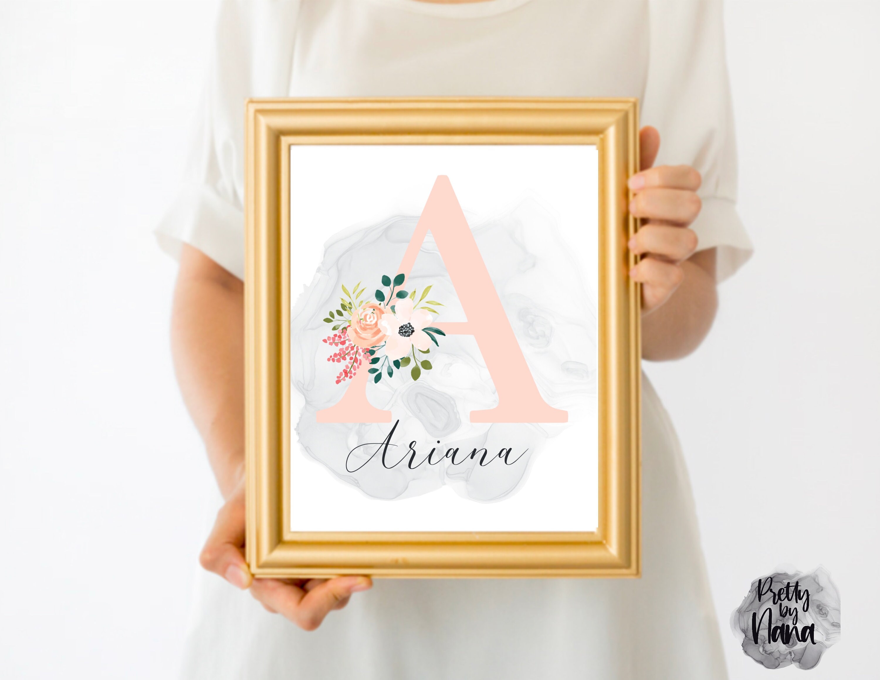 Baby Nursery Wall Art Decor Baby girl Nursery Decor Print Etsy