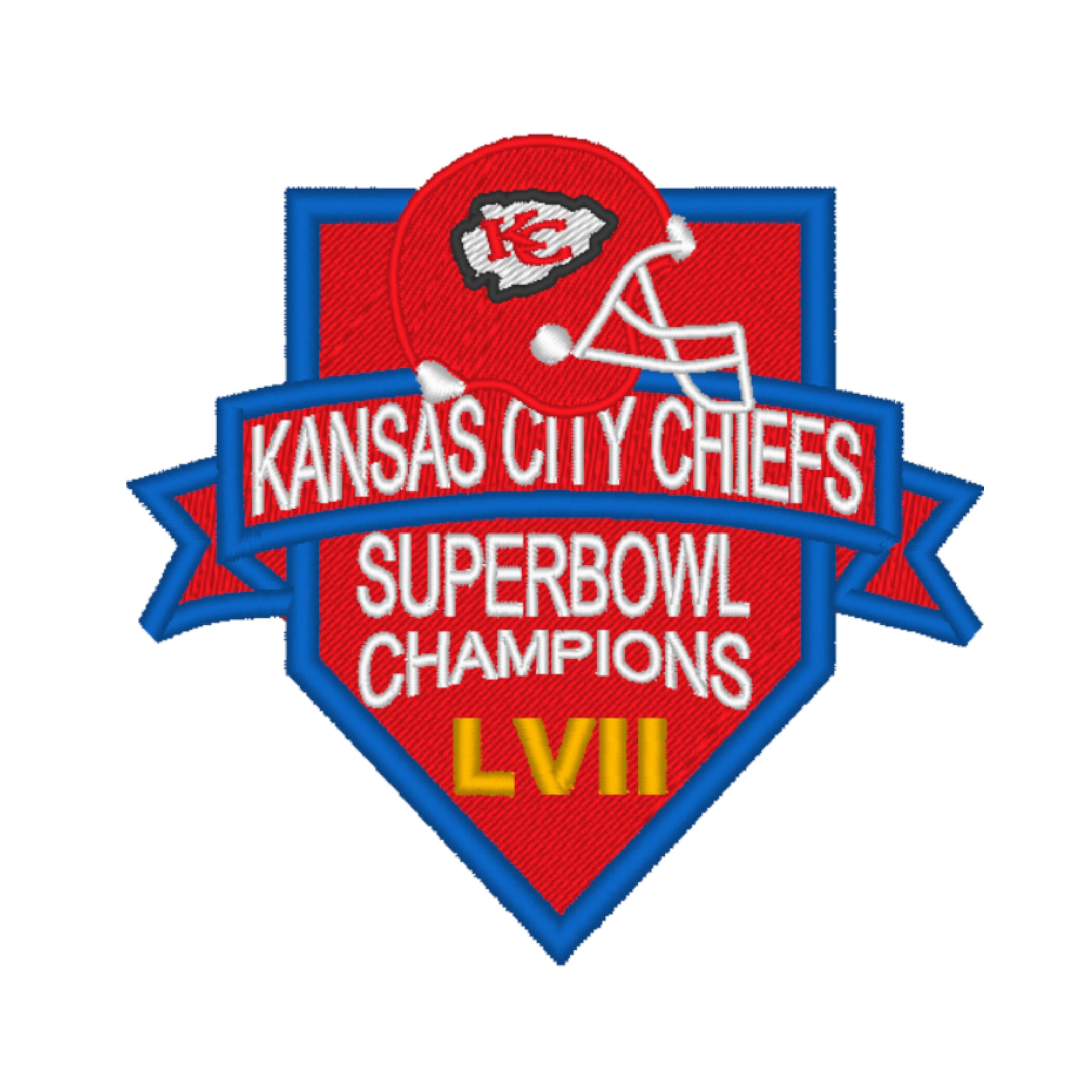 Kansas City Chiefs Super Bowl LVII Champions Glass Ball Christmas