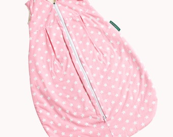 Sleeping bag with cotton teddy - in many colors