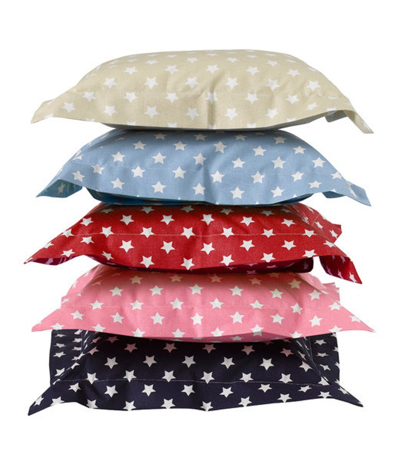 Cuddly pillow stars in 5 colors image 1