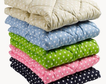 Crawling blanket stars in 5 colors 95 x 135 cm