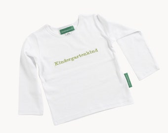 Kindergartenkind" T-Shirt - Stickfarbe wählbar