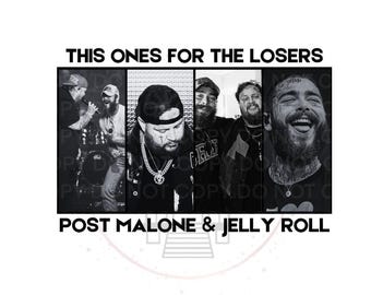This Ones For The Losers- Post & Jelly- DTF Transfer Print- Ready To Press