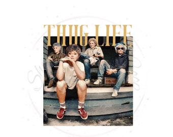 Thug Life G Girls DTF Transfer Print Ready To Press