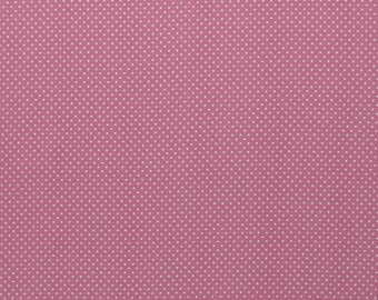 Cotton fabric dots mallow white *from 10 cm*
