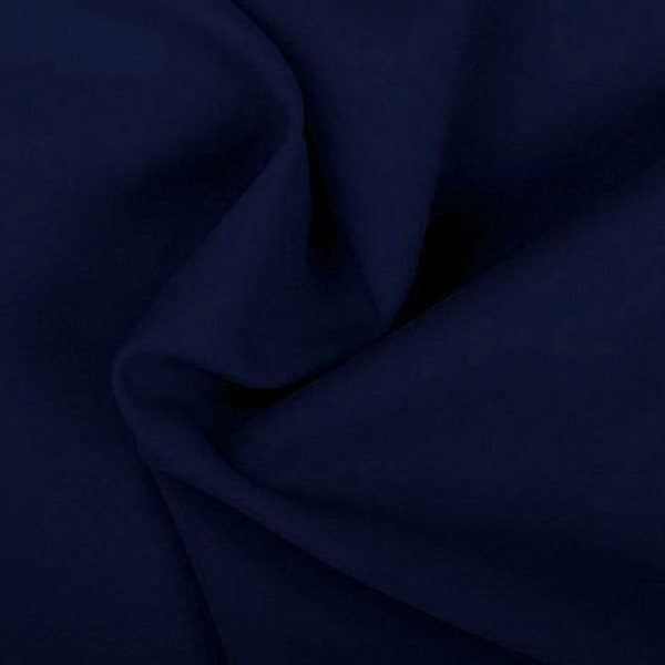 Jersey Uni nachtblau glatt