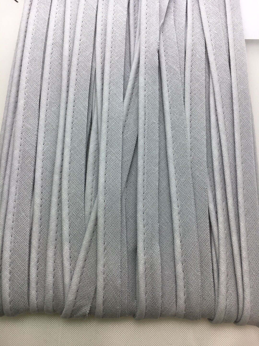 Piping Ribbon, Plain, Silver Gray, 12 Mm - Etsy
