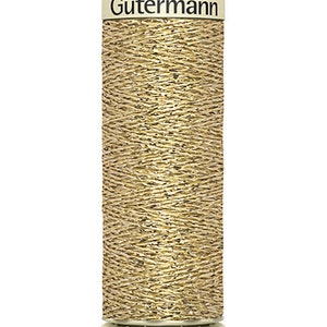 Gütermann Metalleffekt-Faden W 331 50 m GOLD Bild 1