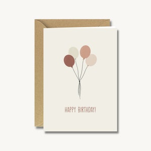 Verjaardagskaart Happy Birthday