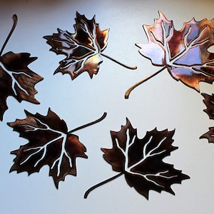 Maple Leaf Home Décor Set von 6
