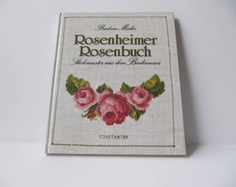 Rosenheimer Rosenbuch cross stitch templates book HC NEW