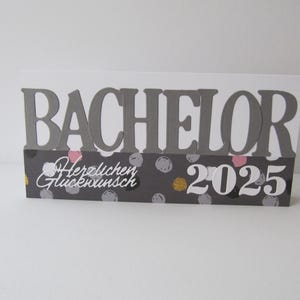Glückwunschkarte zum BACHELOR Geldgeschenk