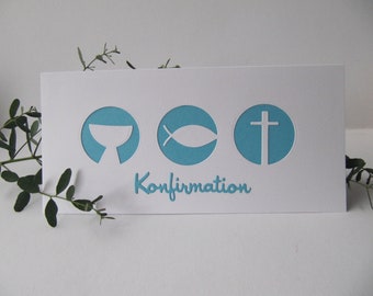 Geschenk-Karte zur Konfirmation