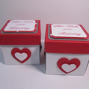 Explosionsbox zum Geburtstag