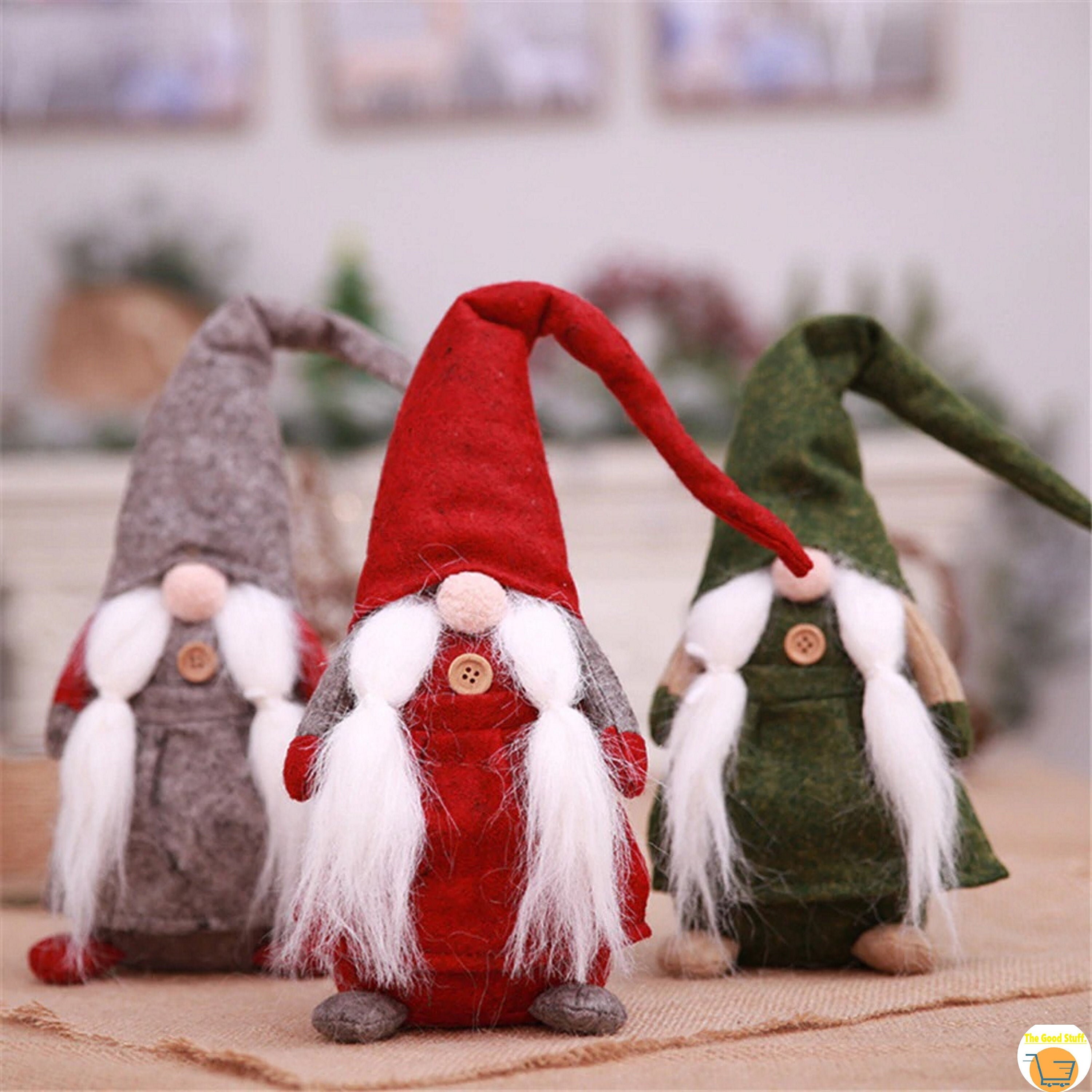 16 Inches Handmade Christmas Gnome Home Décor-Unique Ornament | Etsy