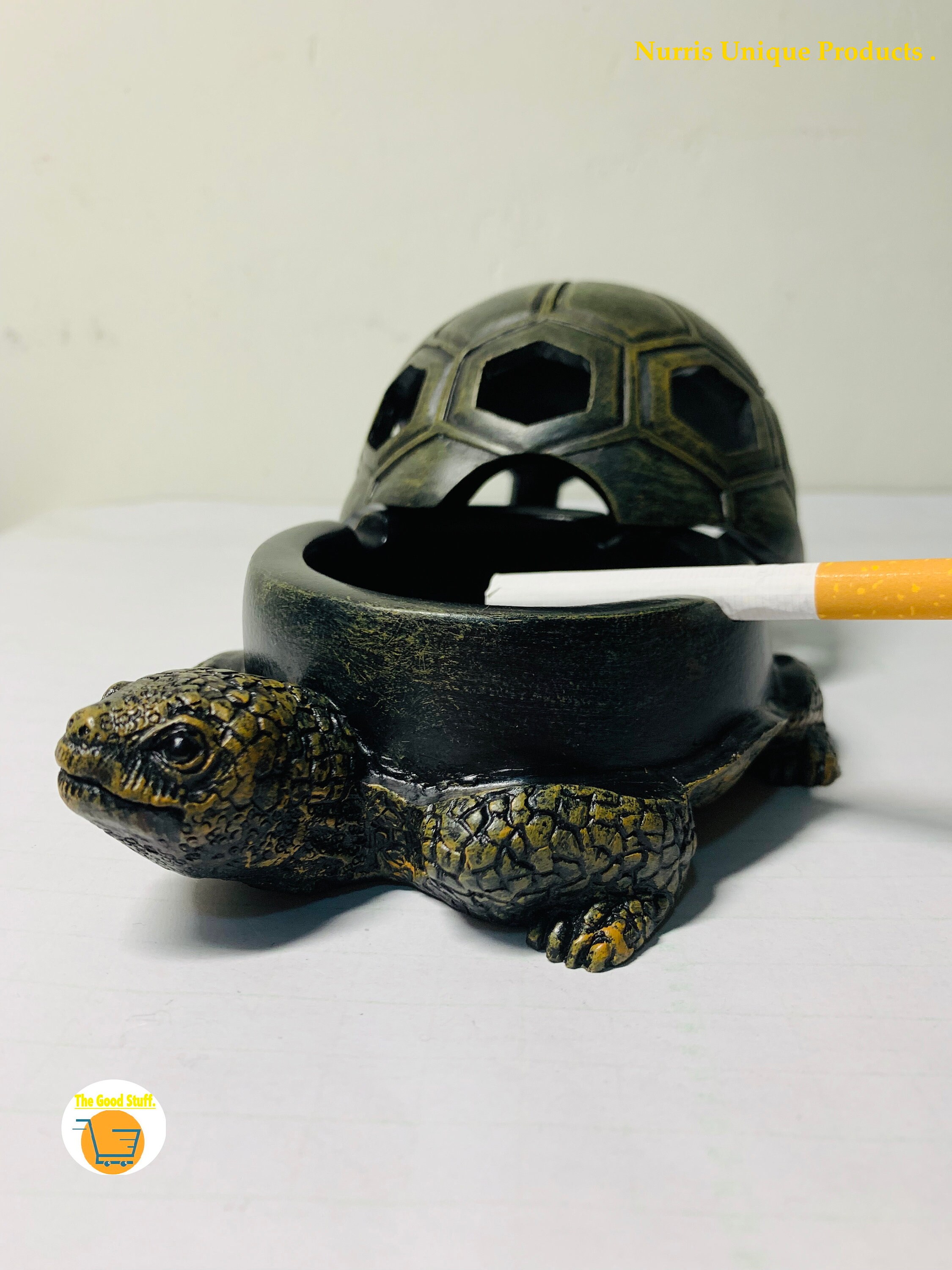 Vivid Turtle Ashtray For CigarettesHandmade Ashtraycool Etsy
