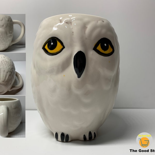 Painted Ceramic Owl Etsy