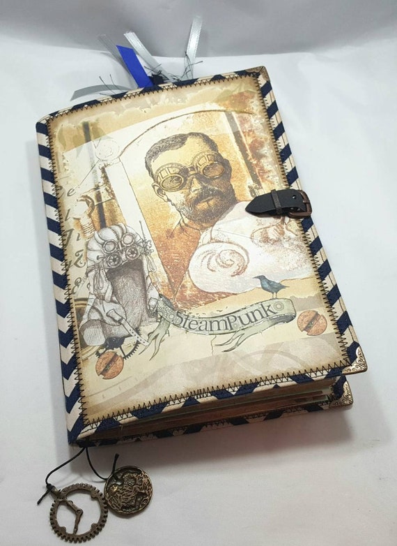 Mens Junk Journal/Mens Journals/Journals For Men/Handmade Etsy