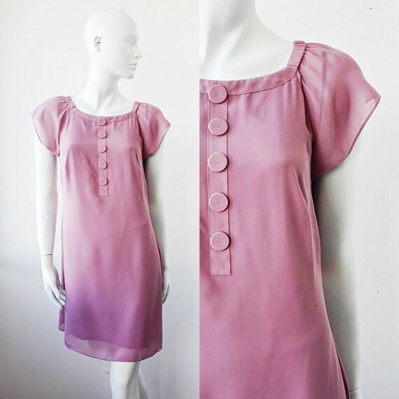 dusty pink summer dress