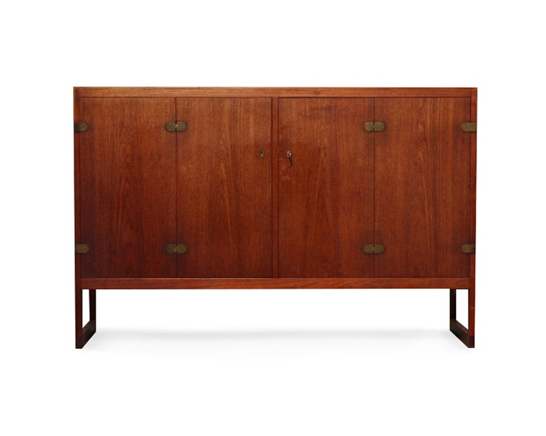 Børge Mogensen Model Bm57 Rare Teak Sideboard
