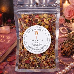 Aphrodite’s Aid Love Simmer Pot | Aphrodisiac Herbal Blend for Attraction & Romance