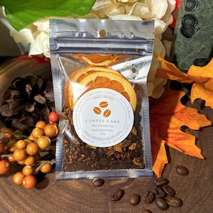 Coffee Cake Simmer Pot Pack; Herbs; Intention Burn Pack; Morning Magic, Kitchen Witch, Abundance Blend, Cozy Ritual