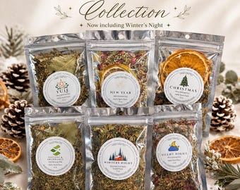Winter Simmer Pot Collection | 6 Cozy Seasonal Scent Packs