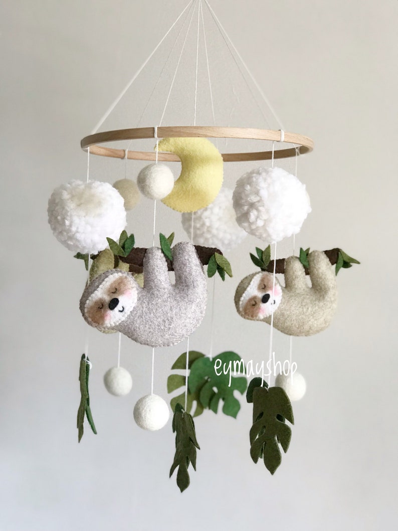 sloth nursery decor