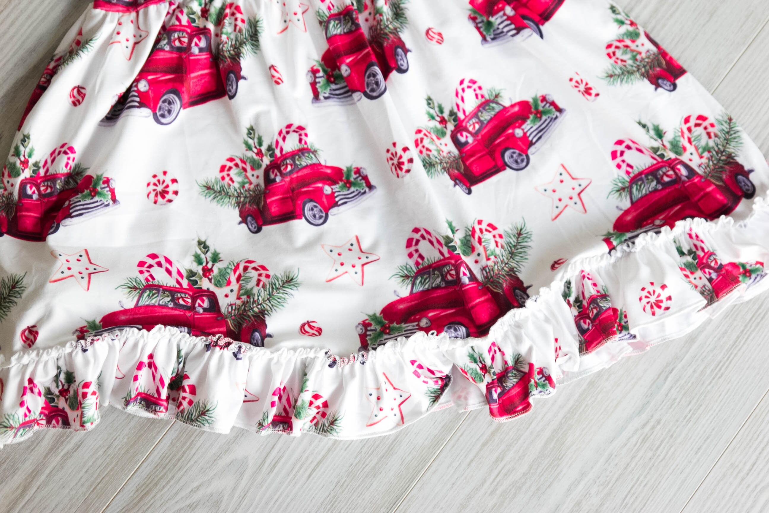 Festive Truck Overall Set