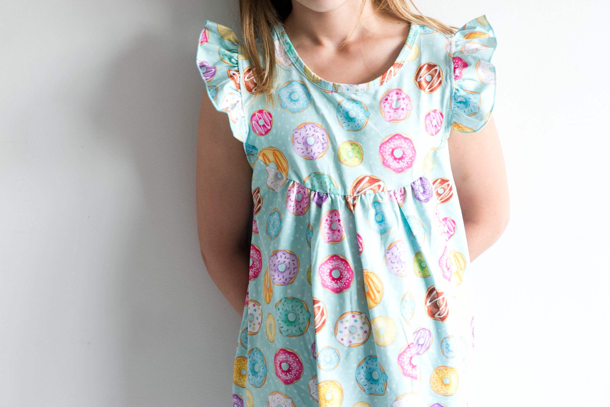 open lace back dress Too Sweet Donut Dress 4/5T main image 1