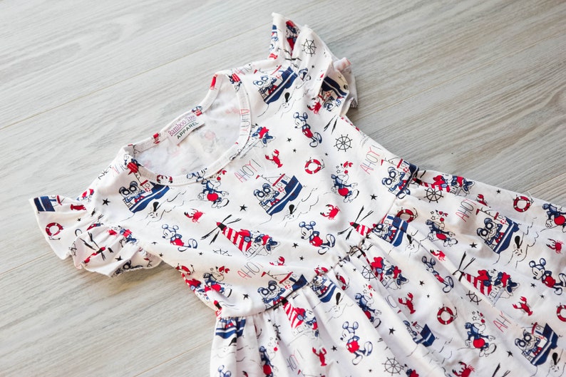 Nautical Mickey - Minnie Ahoy Dress 