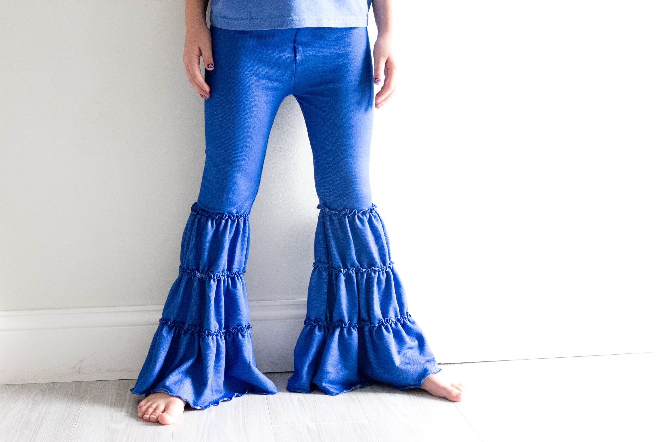 Vintage Denim Bells. / Vintage Bell Bottoms / Vintage Bell Bottom