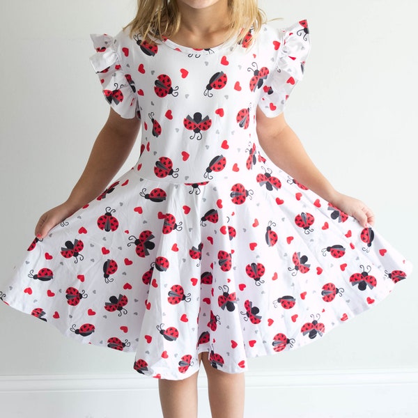 Ladybug Twirl Dress