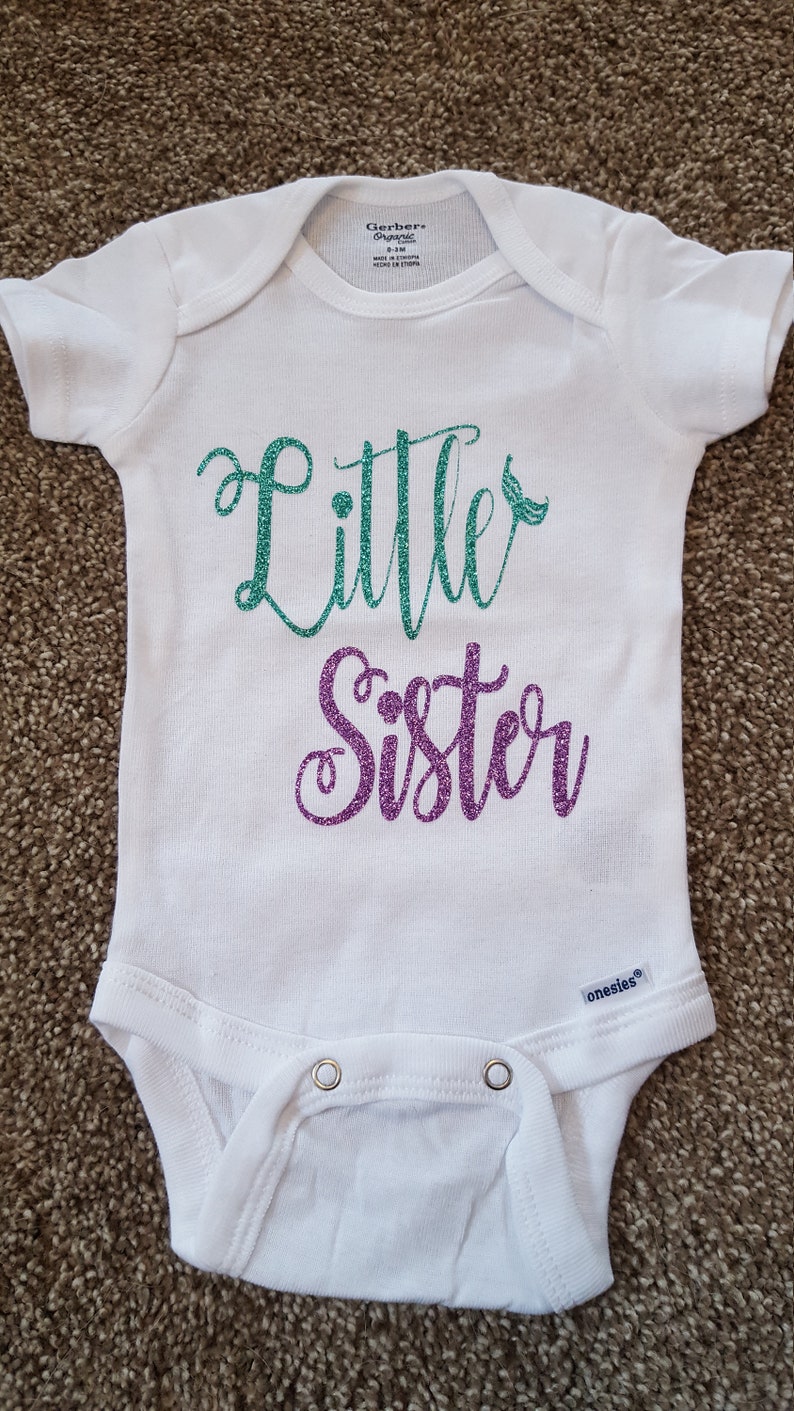 little sister onesie