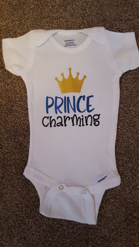prince charming onesie
