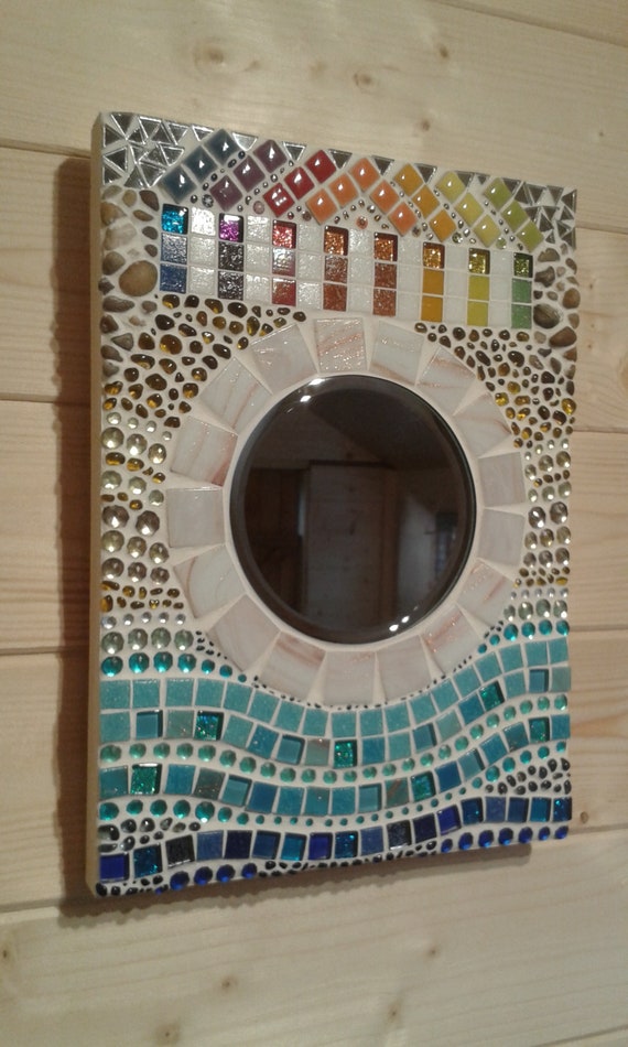 Rainbow Coast Porthole Mirror Wall Art Rainbow Coast Porthole Mirror Wall Art