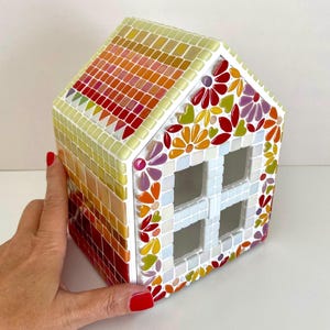 Large Mosaic Beach Hut Drawer - Brights