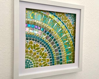 Framed Mosaic Wall Art - Zestfulness
