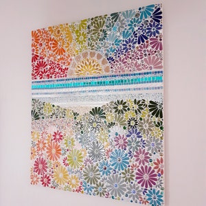 Mosaic Wall Art - Bright & Beautiful